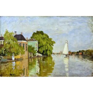 Reprodukce obrazu Claude Monet - Houses on the Achterzaan