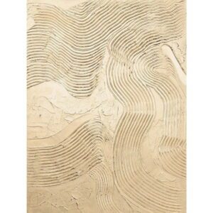 Ručně malovaný obraz 88x118 cm Metallic Champagne – Malerifabrikken. Cvičení