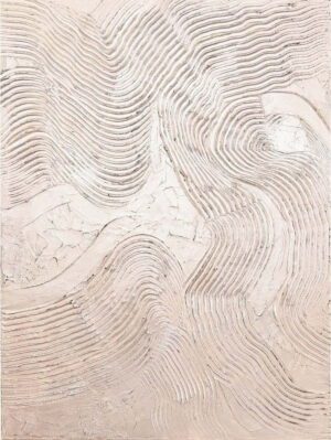 Ručně malovaný obraz 88x118 cm Metallic Rose – Malerifabrikken. Cvičení