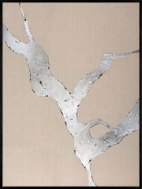 Ručně malovaný obraz 90x120 cm Wild Horizon Silver – Malerifabrikken. Cvičení