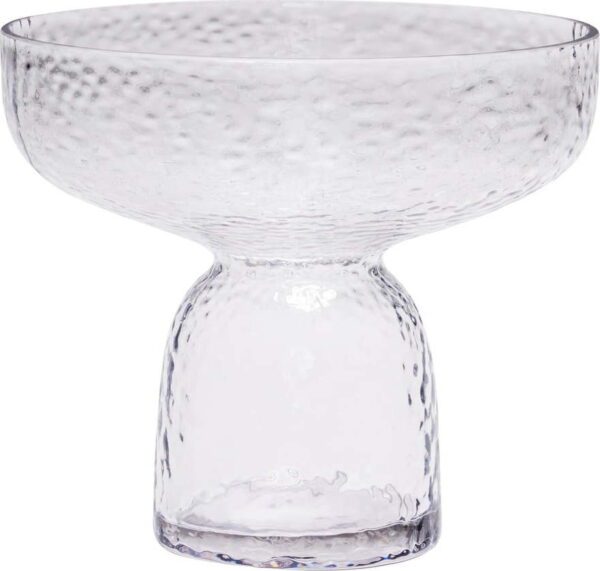 Skleněná ručně vyrobená váza (výška 19 cm) Aino – Hübsch. Cvičení