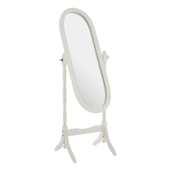 Stojací zrcadlo s dřevěným rámem 52x144 cm Cheval – Premier Housewares. Cvičení
