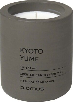 Vonná sojová svíčka doba hoření 24 h Fraga: Kyoto Yume – Blomus. Cvičení