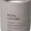 Vonná sojová svíčka doba hoření 24 h Fraga: Royal Leather – Blomus. Cvičení