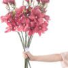 Umělé květiny v sadě 10 ks (výška 69 cm) Magnolia – Restilo. Cvičení