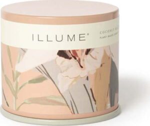 Vonná svíčka doba hoření 50 h Coconut Milk Mango – ILLUME x Bloomingville. Cvičení