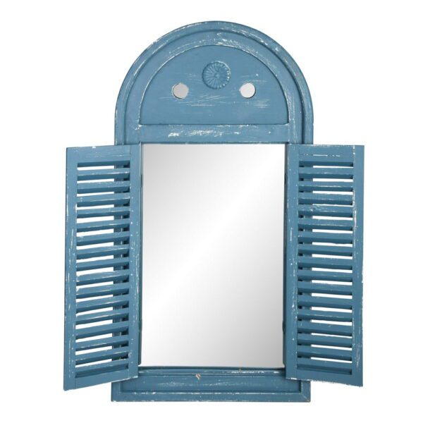 Venkovní zrcadlo s dřevěným rámem 39x75 cm French – Esschert Design. Cvičení