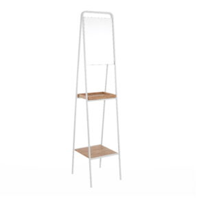 Zrcadlo s poličkou 35x165 cm Lazza – Tomasucci. Cvičení