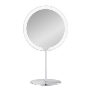 Kosmetické zvětšovací zrcadlo s osvětlením (5x) ø 20 cm MODO – Blomus. Cvičení