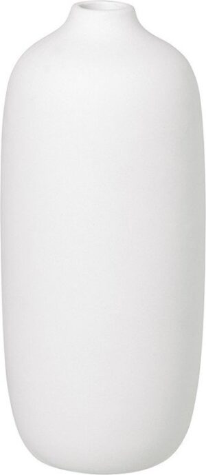 Bílá keramická váza (výška 18 cm) Ceola – Blomus. Cvičení