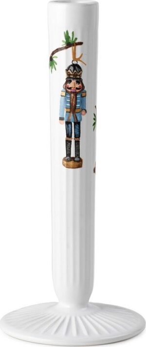 Bílý keramický vánoční svícen Kähler Design Hammershøi
