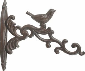 Kovový držák na květináč – Esschert Design. Cvičení