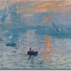 Obraz - reprodukce 70x45 cm Claude Monet – Wallity. Cvičení