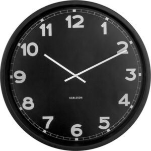 Nástěnné hodiny ø 60 cm New Classic – Karlsson. Cvičení