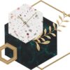 Nástěnné hodiny Mauro Ferretti Hexagon. Cvičení