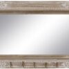 Nástěnné zrcadlo s dřevěným rámem 61x38 cm – Ixia. Cvičení