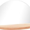 Nástěnné zrcadlo s poličkou 40x25 cm Arch – Hübsch. Cvičení