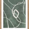 Obraz 32x42 cm Green Grafica – Malerifabrikken. Cvičení