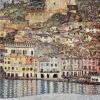 Reprodukce obrazu Gustav Klimt - Malcesine on Lake Garda