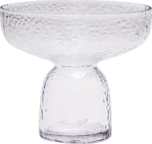 Skleněná ručně vyrobená váza (výška 19 cm) Aino – Hübsch. Cvičení