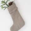 Látková vánoční punčocha Natural – Linen Tales. Cvičení