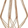 Závěs na květináč ø 19 cm Macramé – Esschert Design. Cvičení