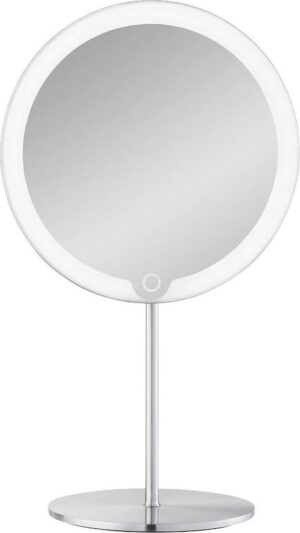 Kosmetické zvětšovací zrcadlo s osvětlením (5x) ø 20 cm MODO – Blomus. Cvičení